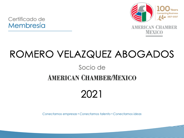 Membresia American Chambers Mexico